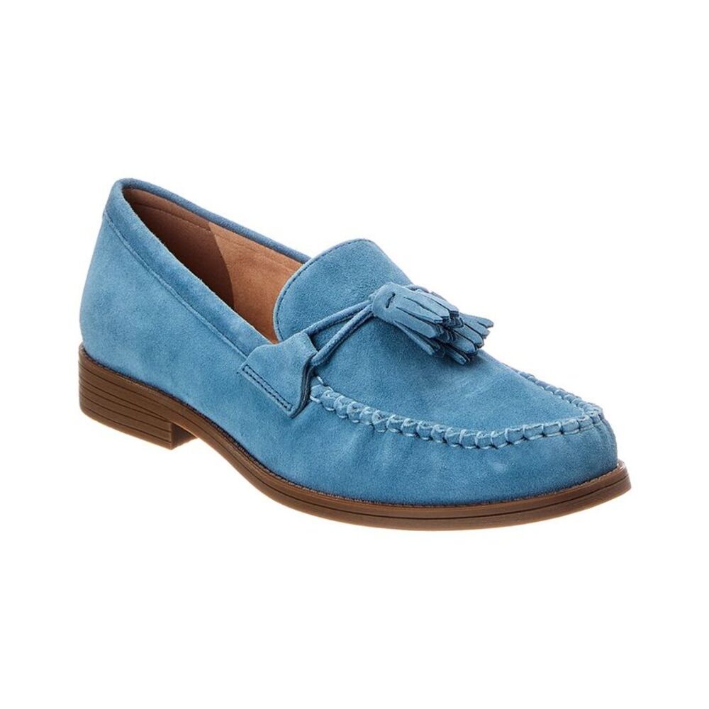 Cole Haan Stassi Soft Tassel Suede Loafer